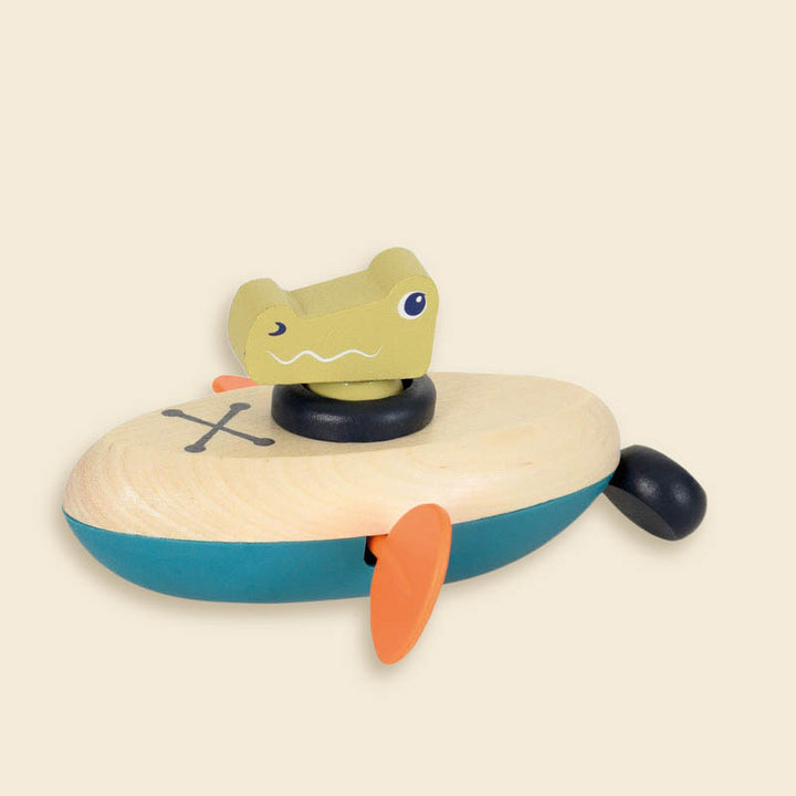 Croco clockwork bath toy