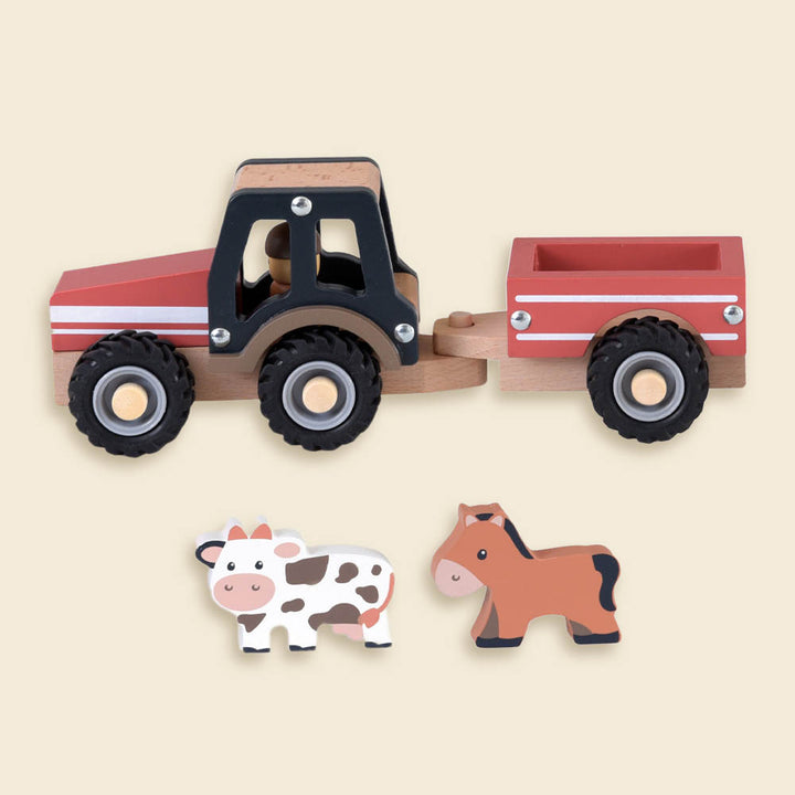 Wooden farm truck