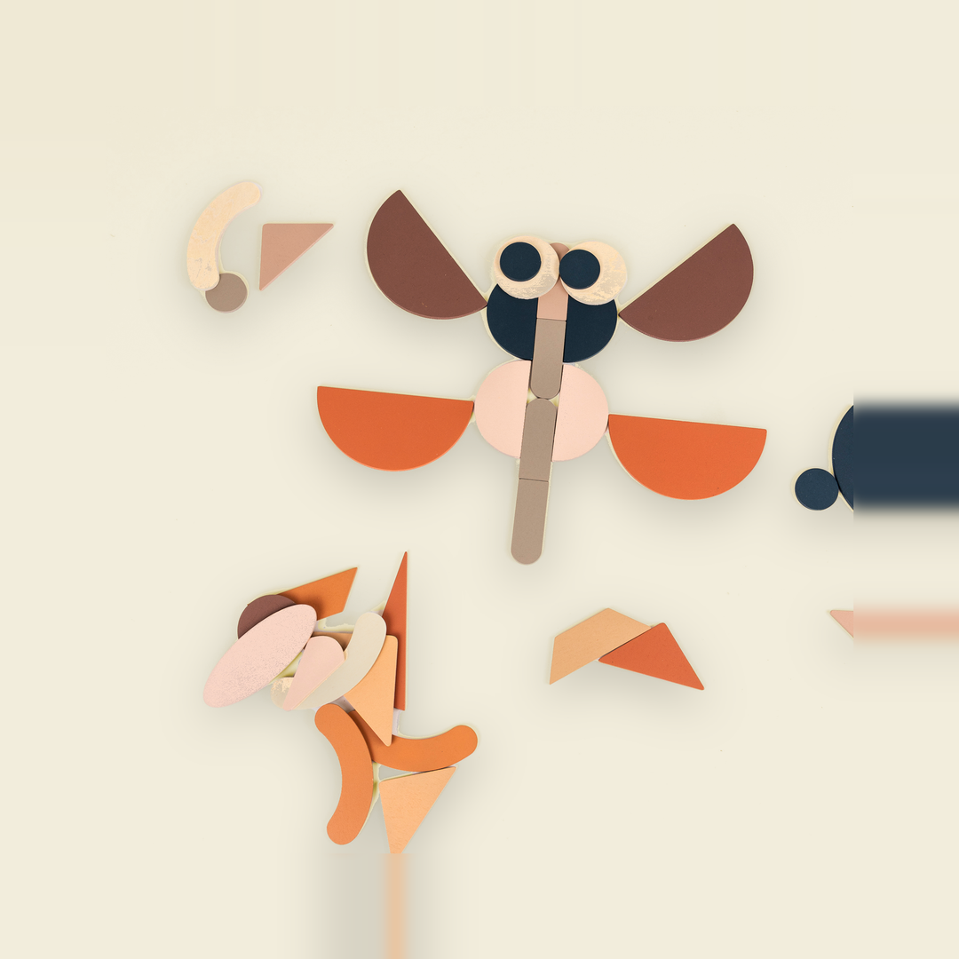 WOODEN SHAPES PUZZLES