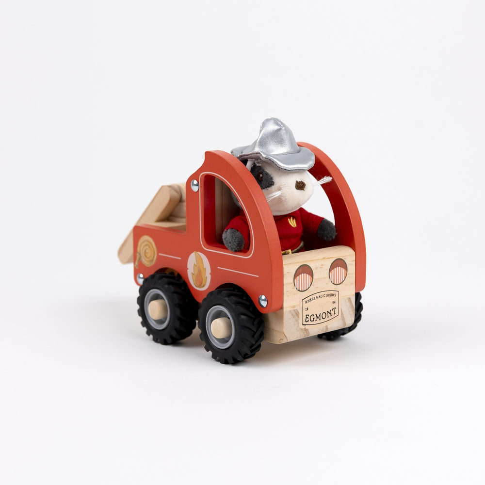 Fire truck with miniature friend (small)