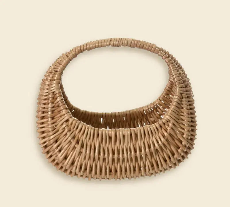 Petit panier ovale en osier