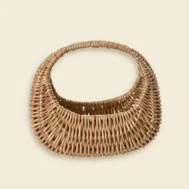 Petit panier ovale en osier