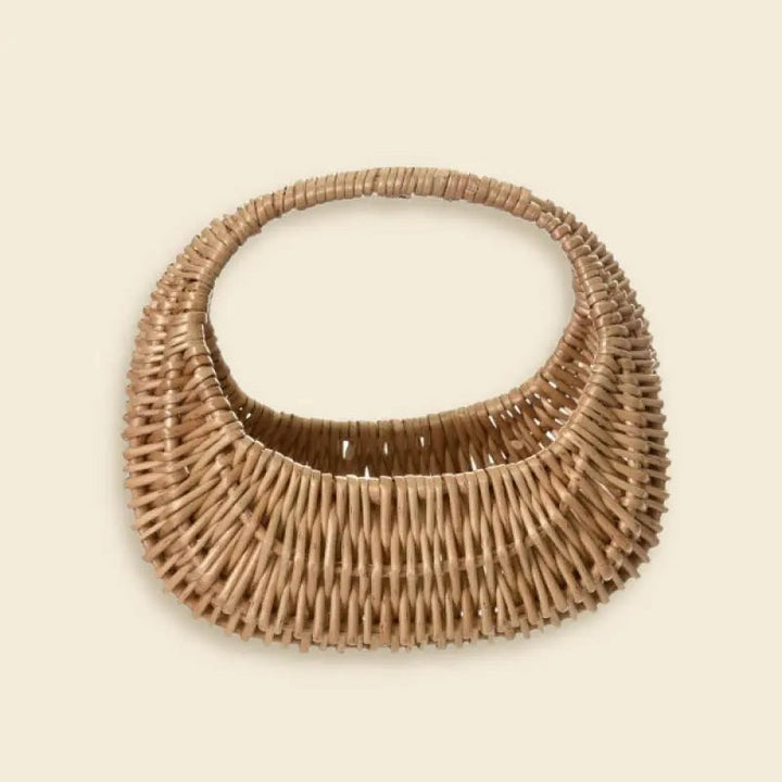 Petit panier ovale en osier