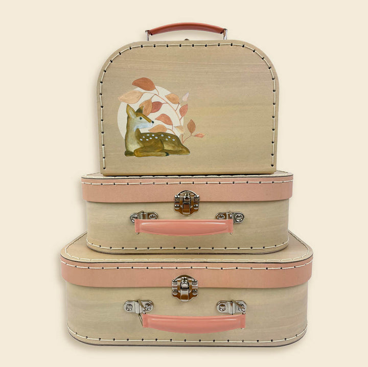 Set de 3 valisettes Faon
