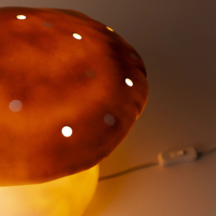 LAMP LARGE MUSHROOM TERRA