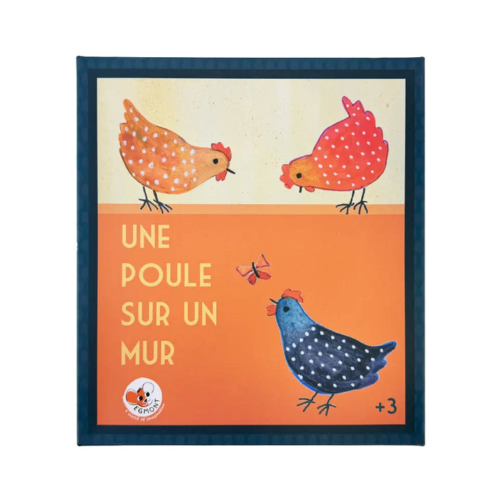 A CHICKEN ON A WALL