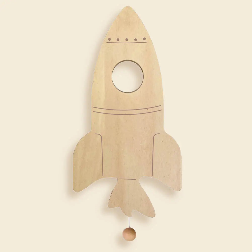 WALL MUSICAL BOX ROCKET