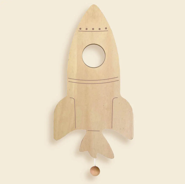 WALL MUSICAL BOX ROCKET