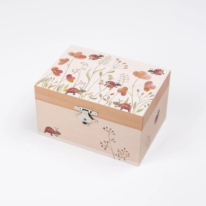 MUSICAL JEWELRY BOX LADYBUG