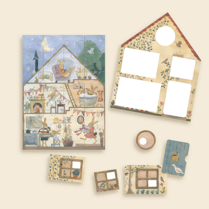 PUZZLE RABBIT HOUSE