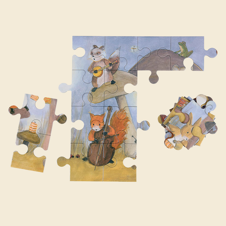 PUZZLE 40 PCS MUSICIANS