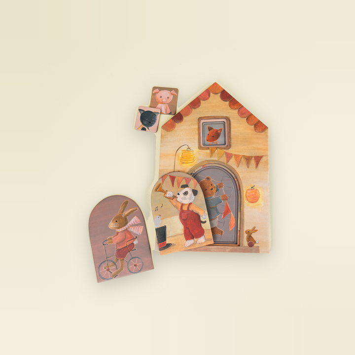 MULTI LAYERED PUZZLE FRIENDS