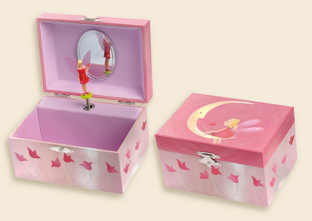 Moon musical jewellery box