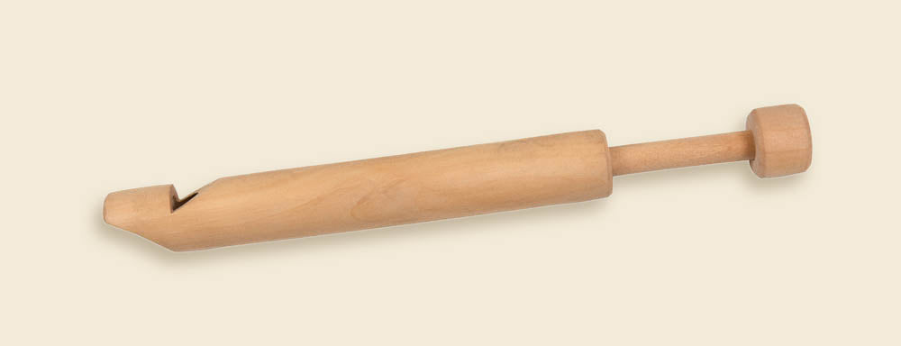 Wooden slide whistle