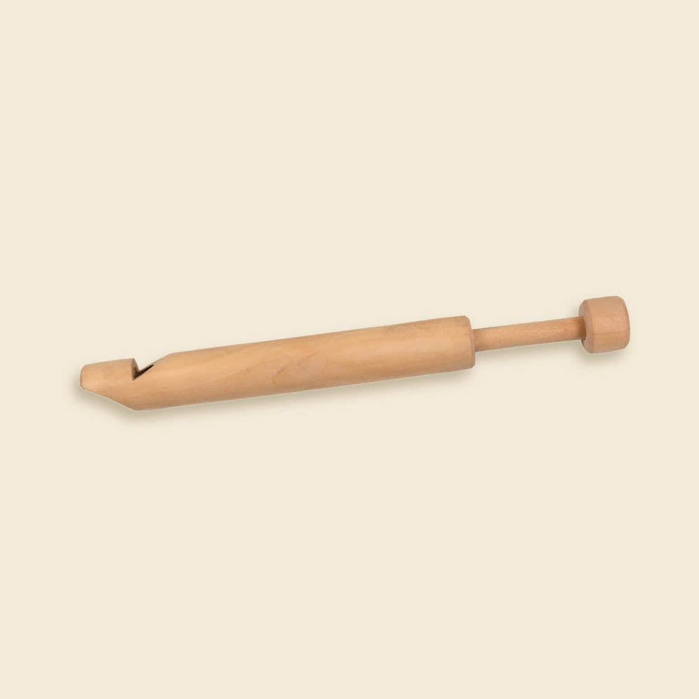 Zugflöte aus Holz