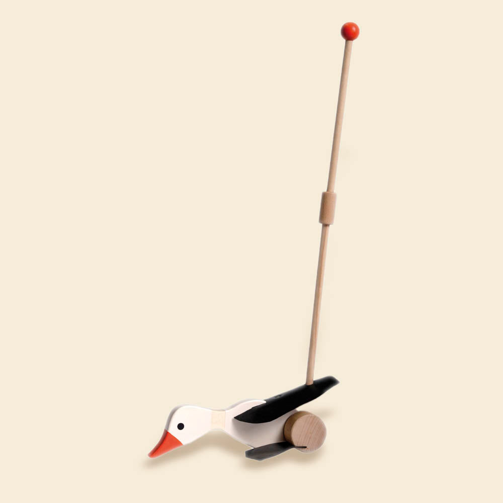 Push-Along Goose