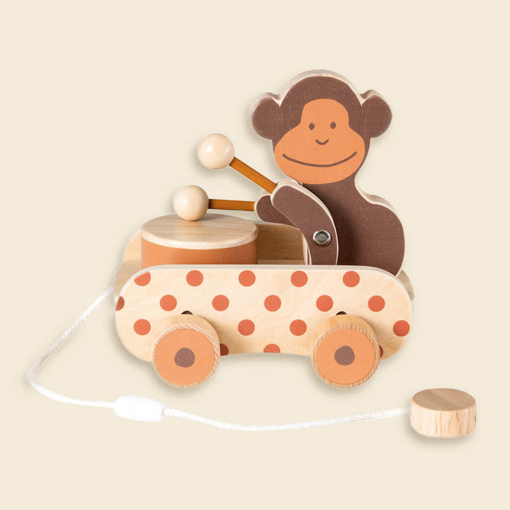Paulo, le Singe Tambour à Tirer