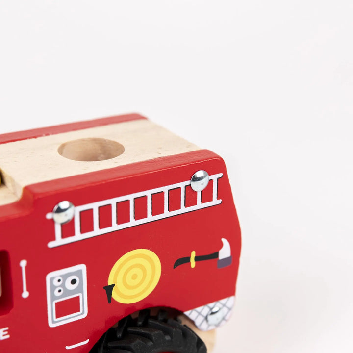 WOODEN FIRE ENGINE