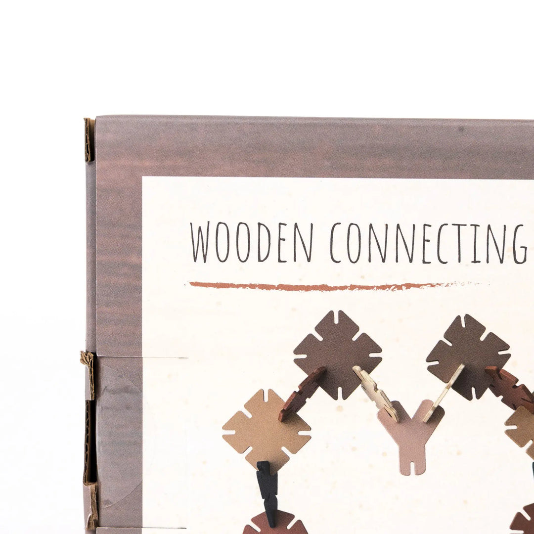 WOODEN CONNECTING SHAPES
