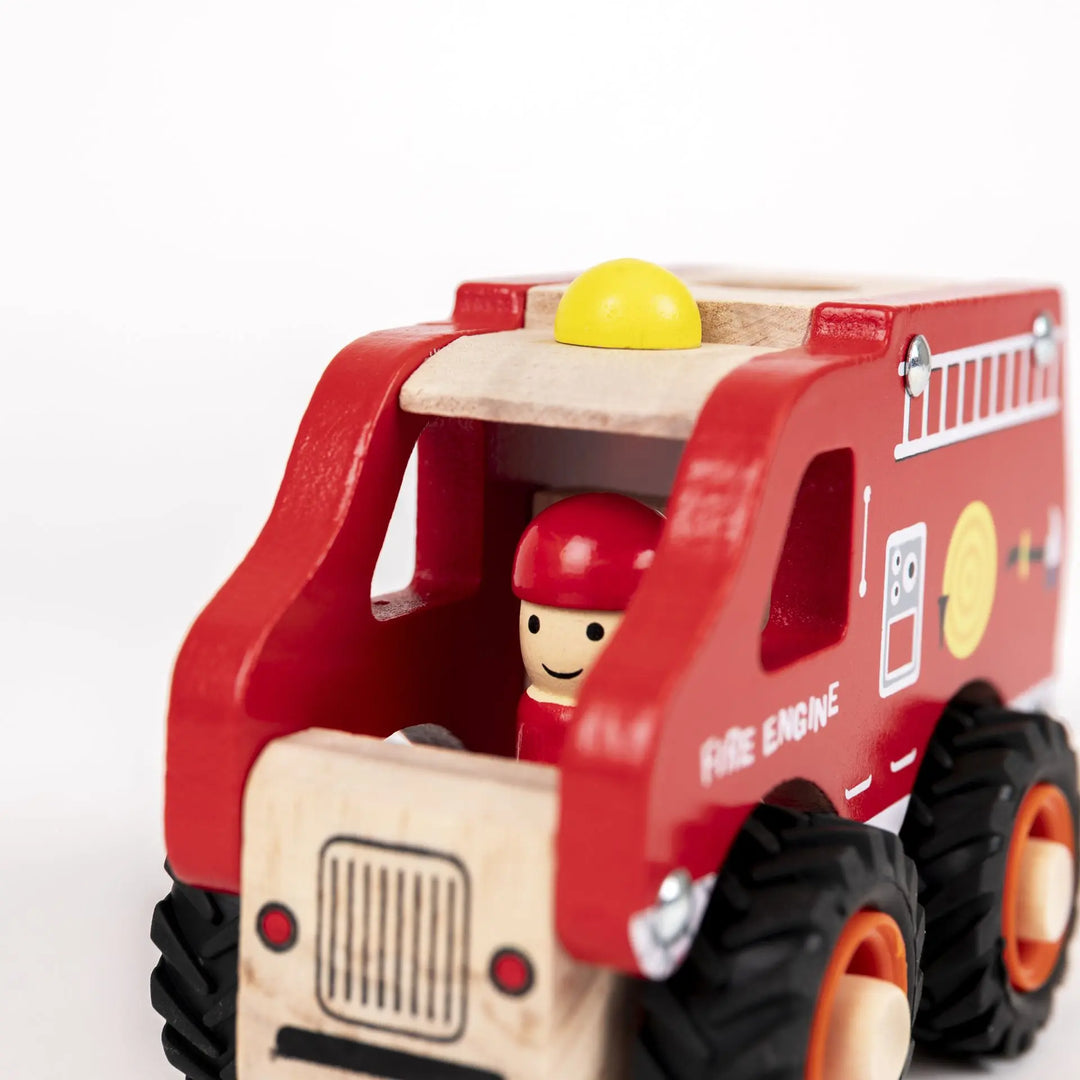 WOODEN FIRE ENGINE