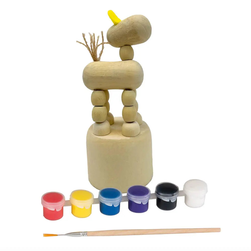 WOODEN HORSE PUSH-UP TO PAINT