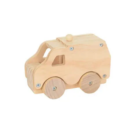 DIY WOODEN AMBULANCE
