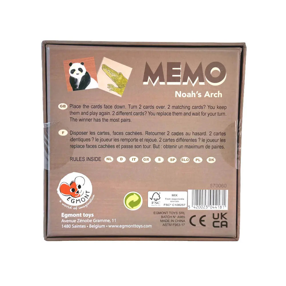 MEMO NOAH'S ARK