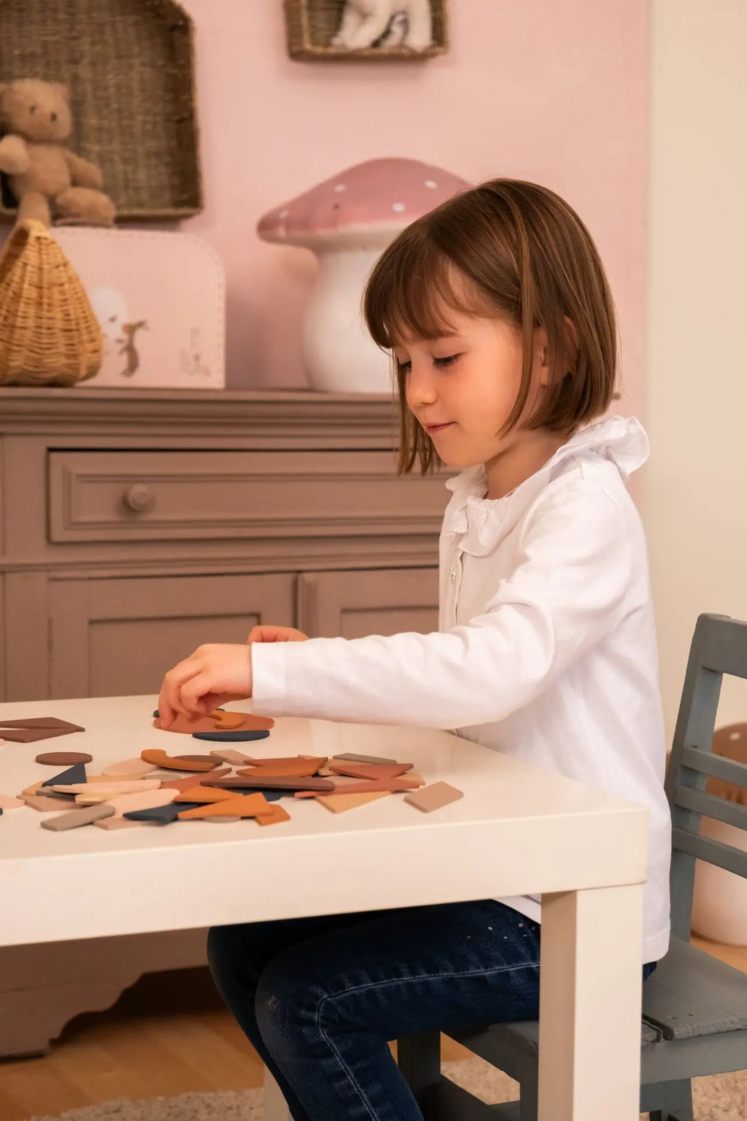 WOODEN SHAPES PUZZLES