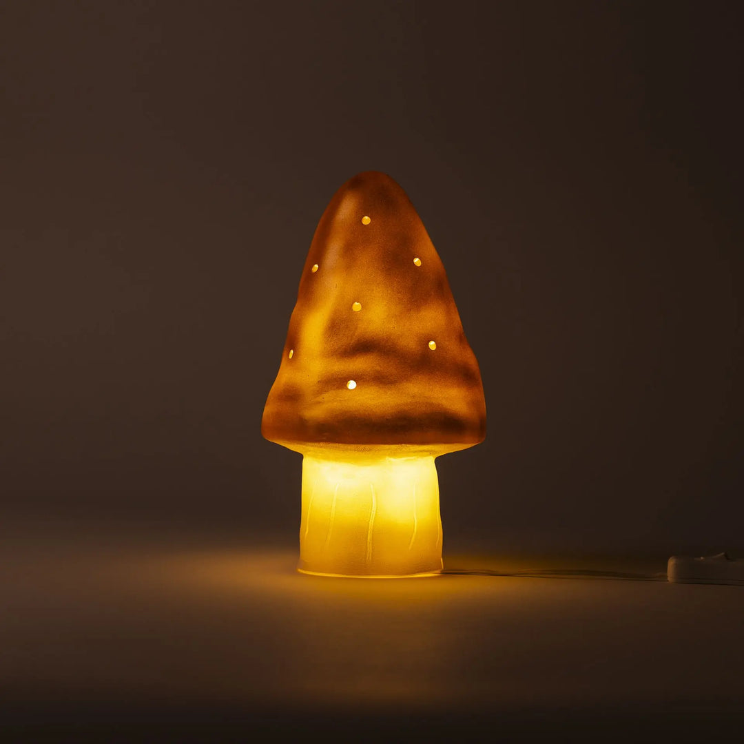 LAMP SMALL MUSHROOM COPPER