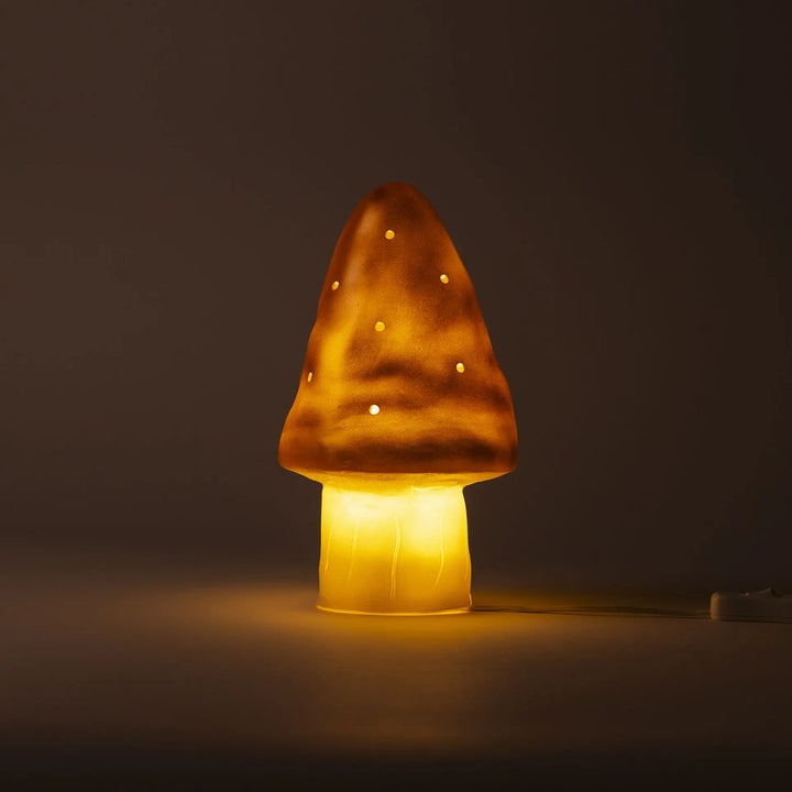LAMP SMALL MUSHROOM COPPER
