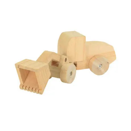DIY WOODEN BULLDOZER