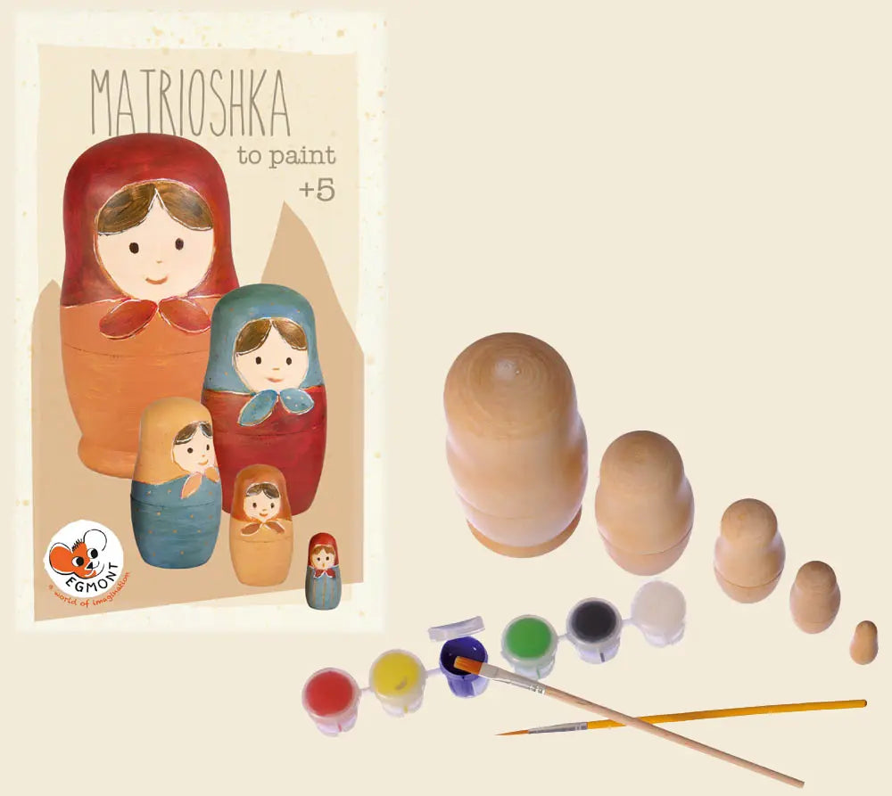 Poupées gigognes Matriochkas à peindre