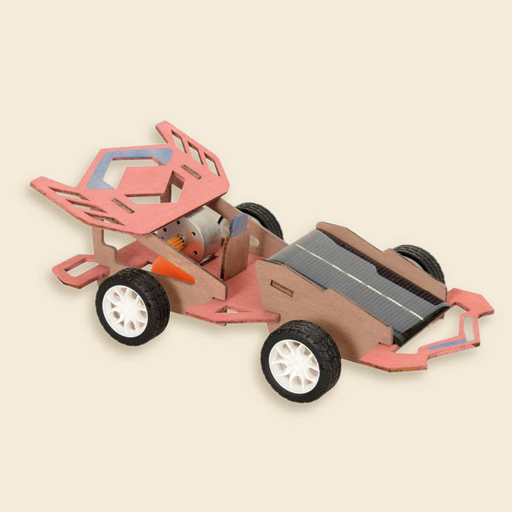 Voiture de course solaire à monter