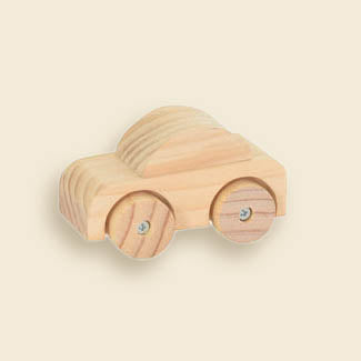 Voiture en bois à monter