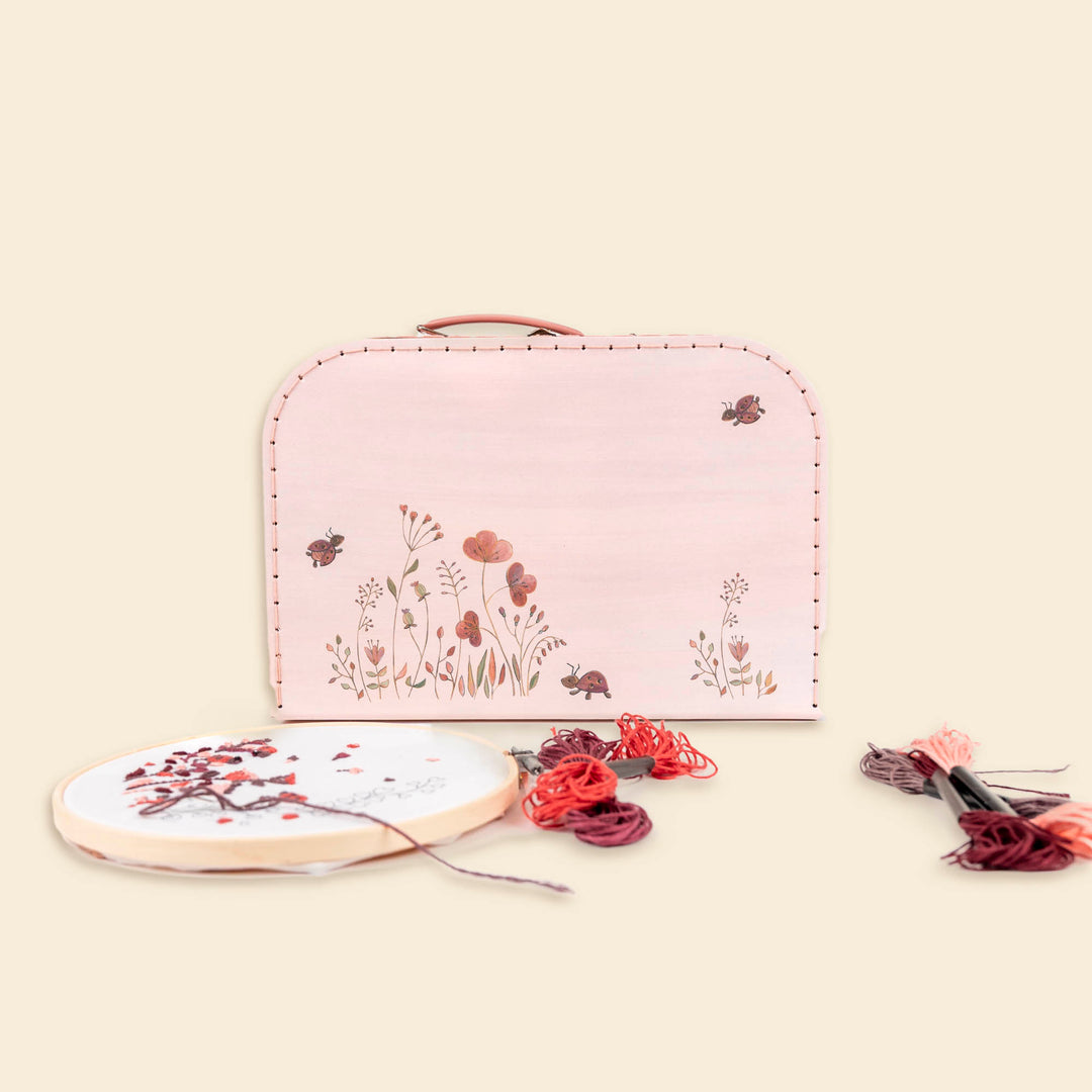 Kit broderie Coccinelles