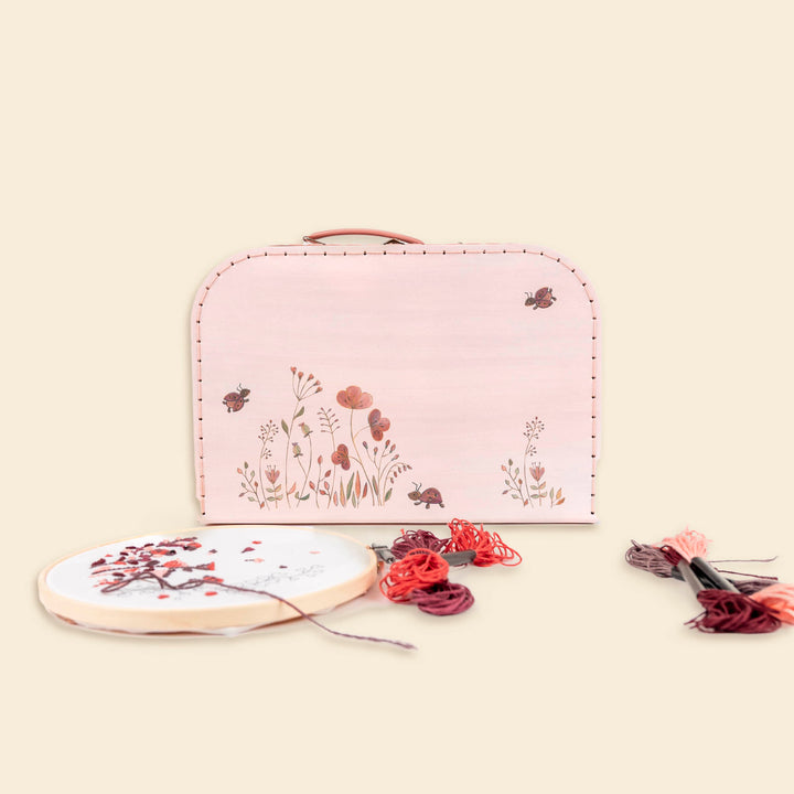 Kit broderie Coccinelles