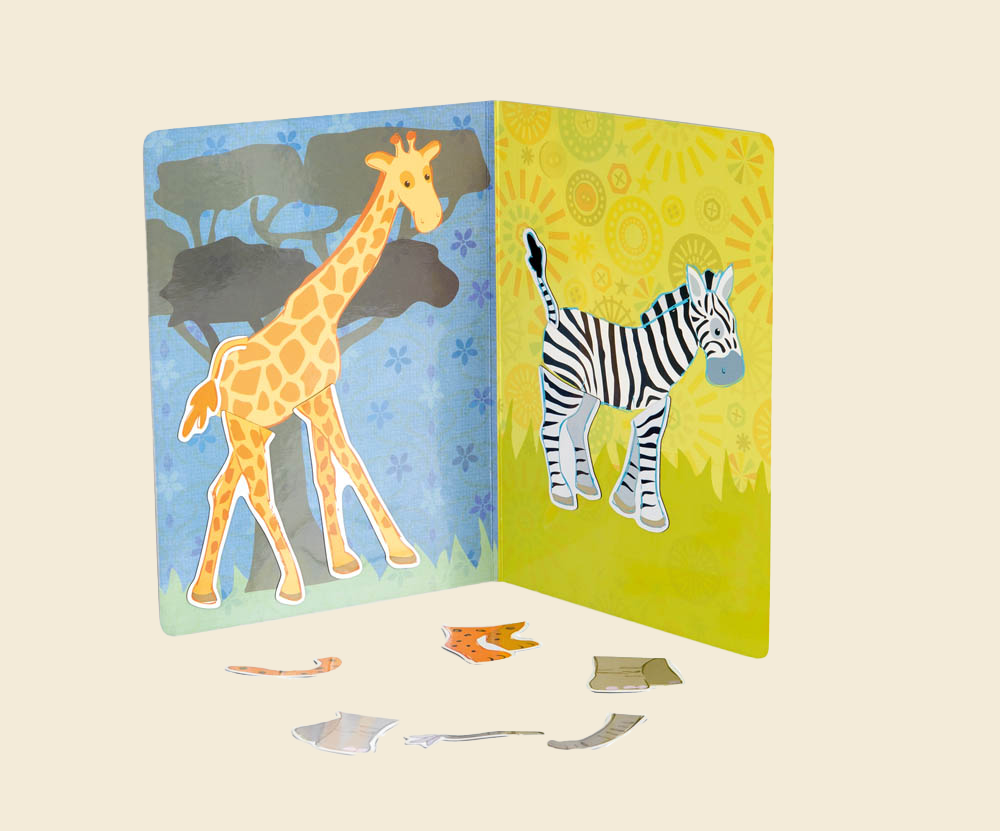 MAGNETIC ANIMAL PUZZLE