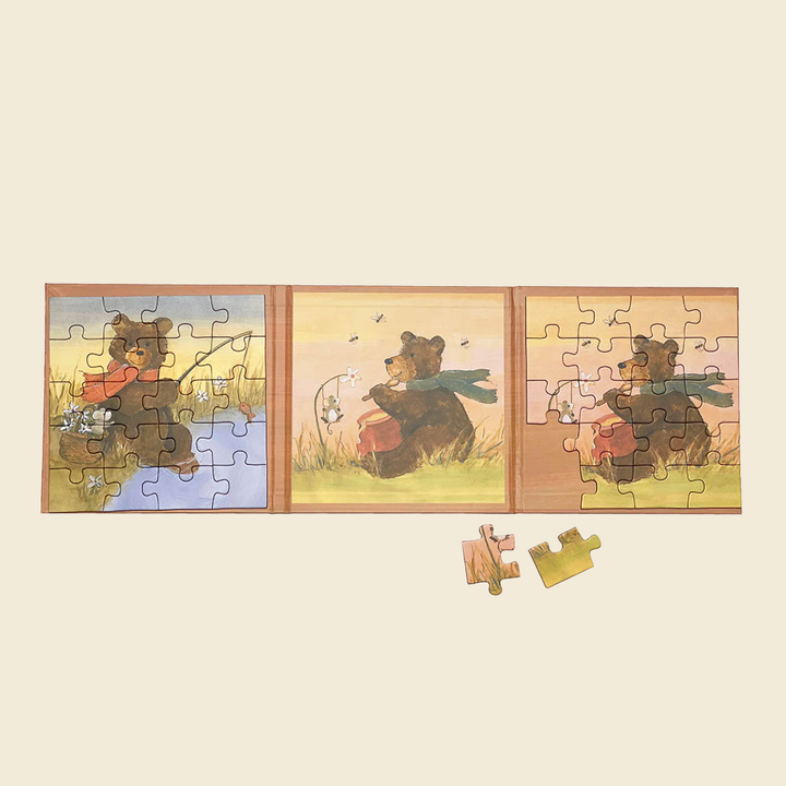MAGNETIC PUZZLE TEDDY BEAR