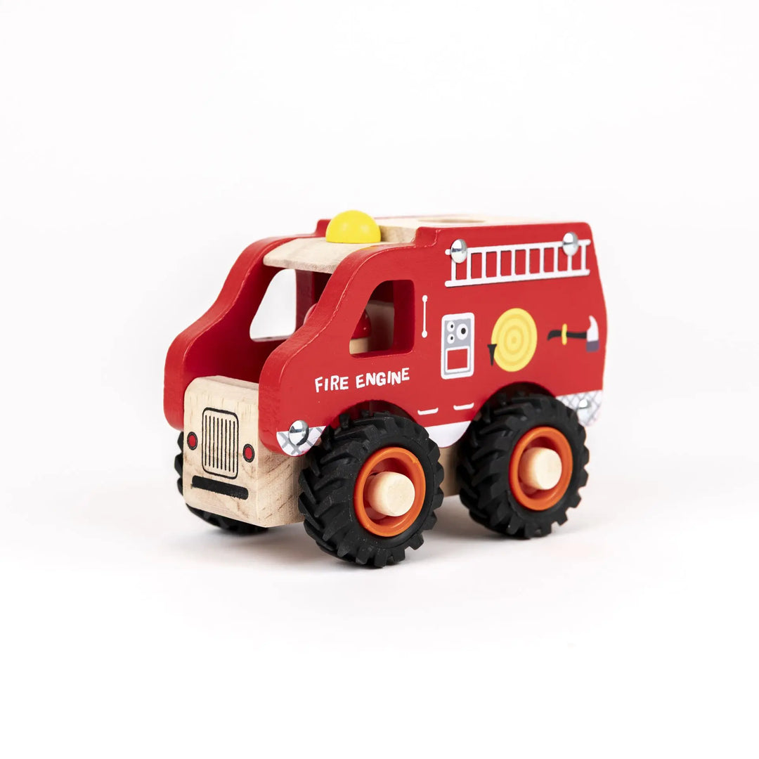 WOODEN FIRE ENGINE