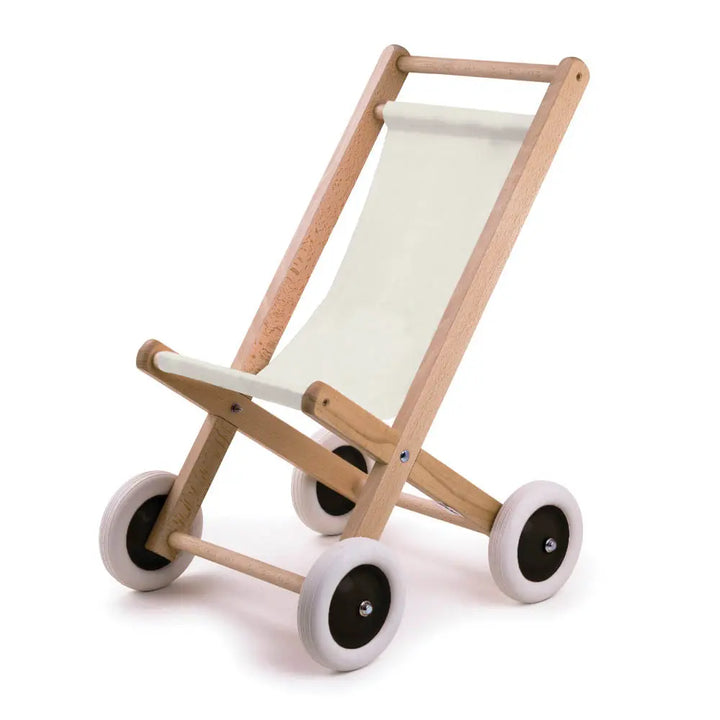 WOODEN BUGGY WITH NATURAL