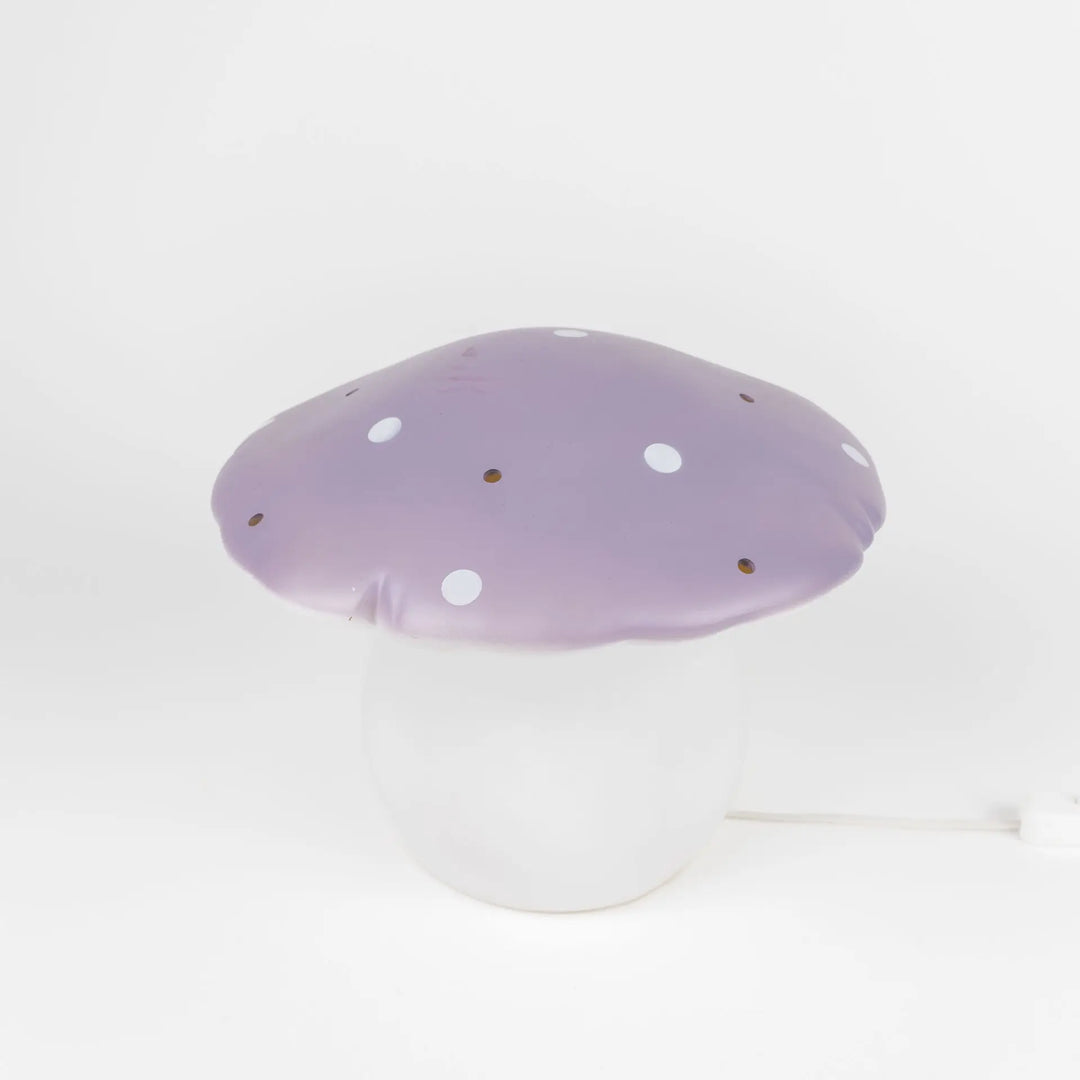 LAMP MUSHROOM MEDIUM LAVENDER