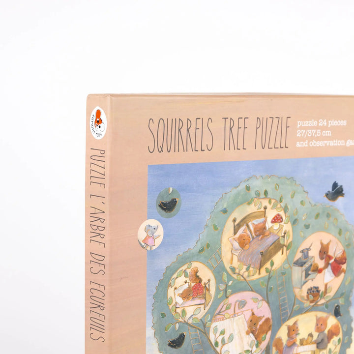 SQUIRREL TREE PUZZLE