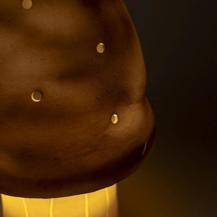 LAMP SMALL MUSHROOM CHOCOLATE