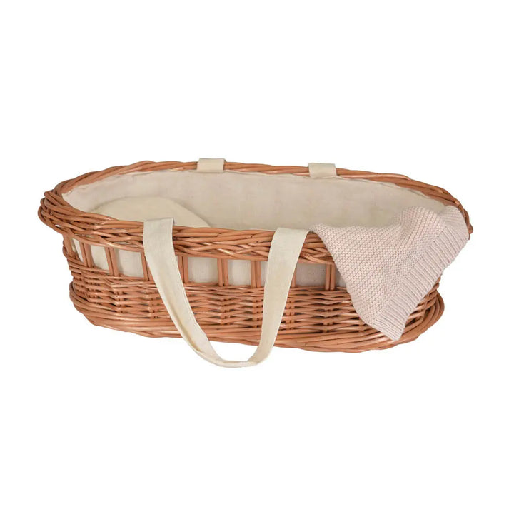 WICKER CARRY COT