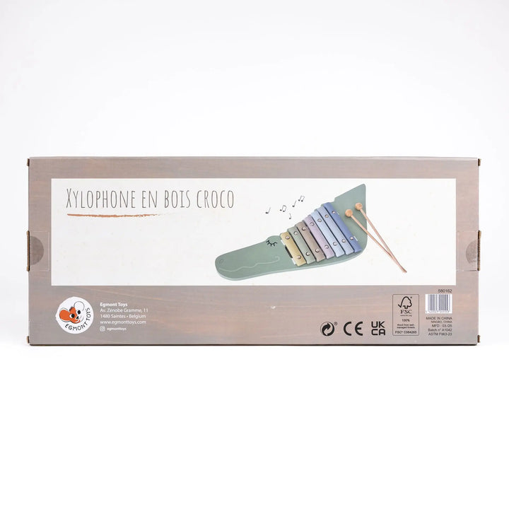 WOODEN XYLOPHONE CROC
