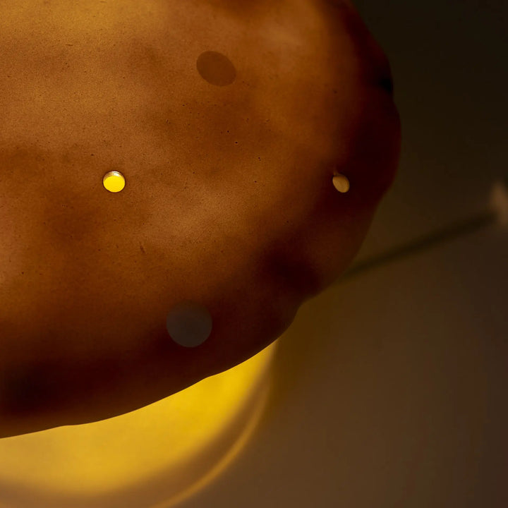 LAMP MUSHROOM MEDIUM CHOCOLATE