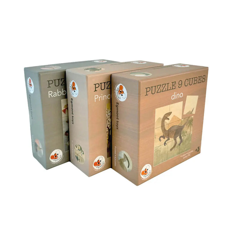 PUZZLE CUBES RABBIT FAMIL