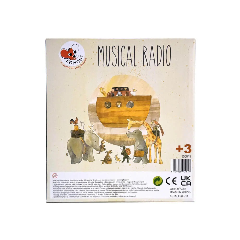 RADIO/MUSIC BOX NOAH'S ARCH