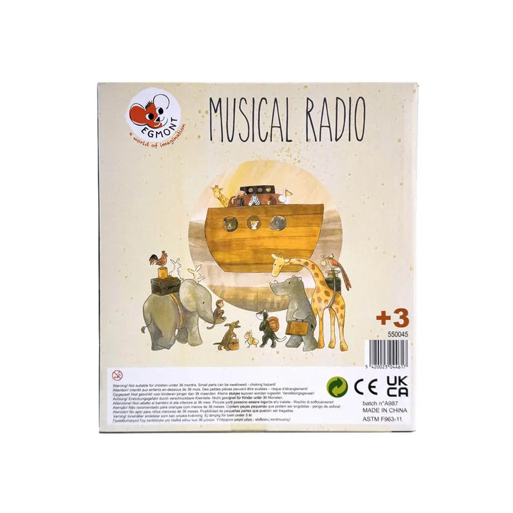 RADIO/MUSIC BOX NOAH'S ARCH