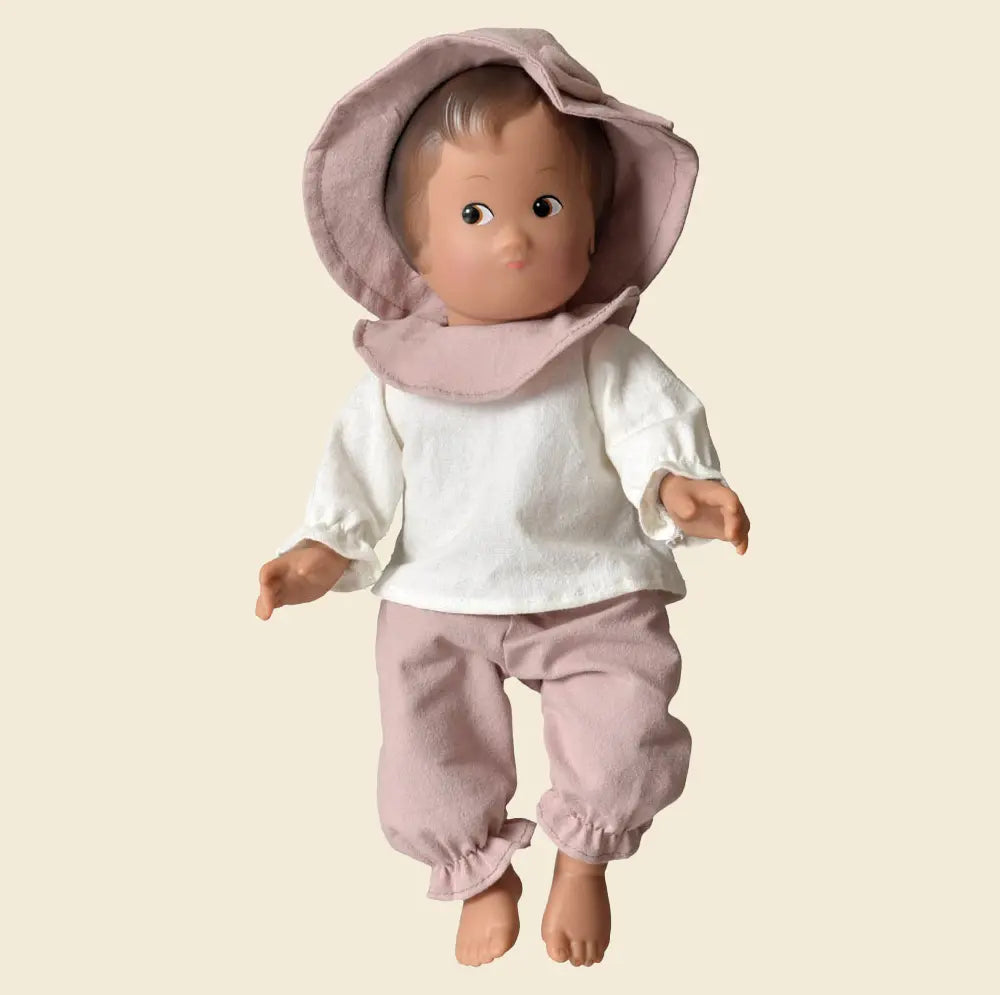 Nora baby doll with rooted hair
